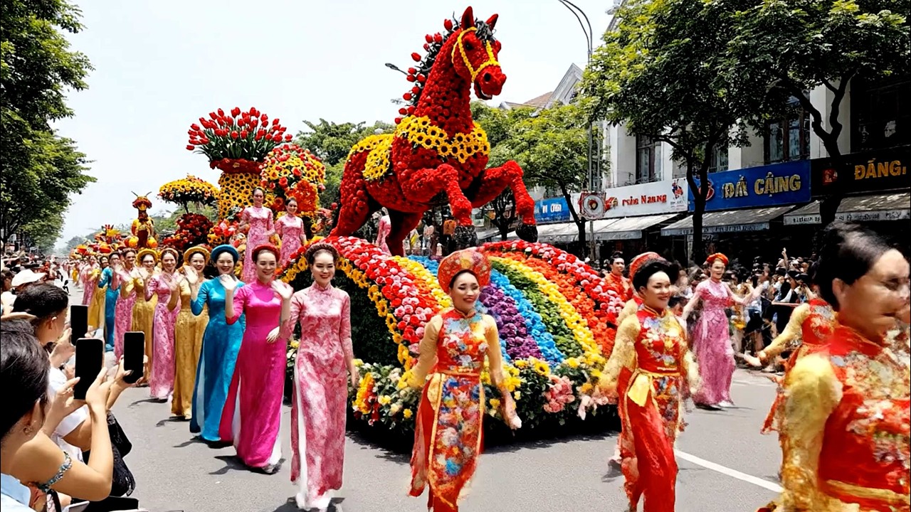 Vietnam New Year Parade in Ho Chi Minh City 2026  | Dancers, Biggest Festival Floats, Drums,Part20