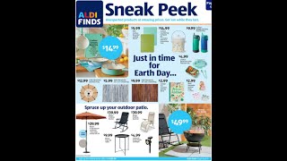 Aldi In Store Ad Preview Just in time for Earth Day…
