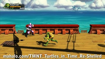 TMNT: Turtles in Time Re-Shelled Walkthrough - Scene 5: Skull and Crossbones