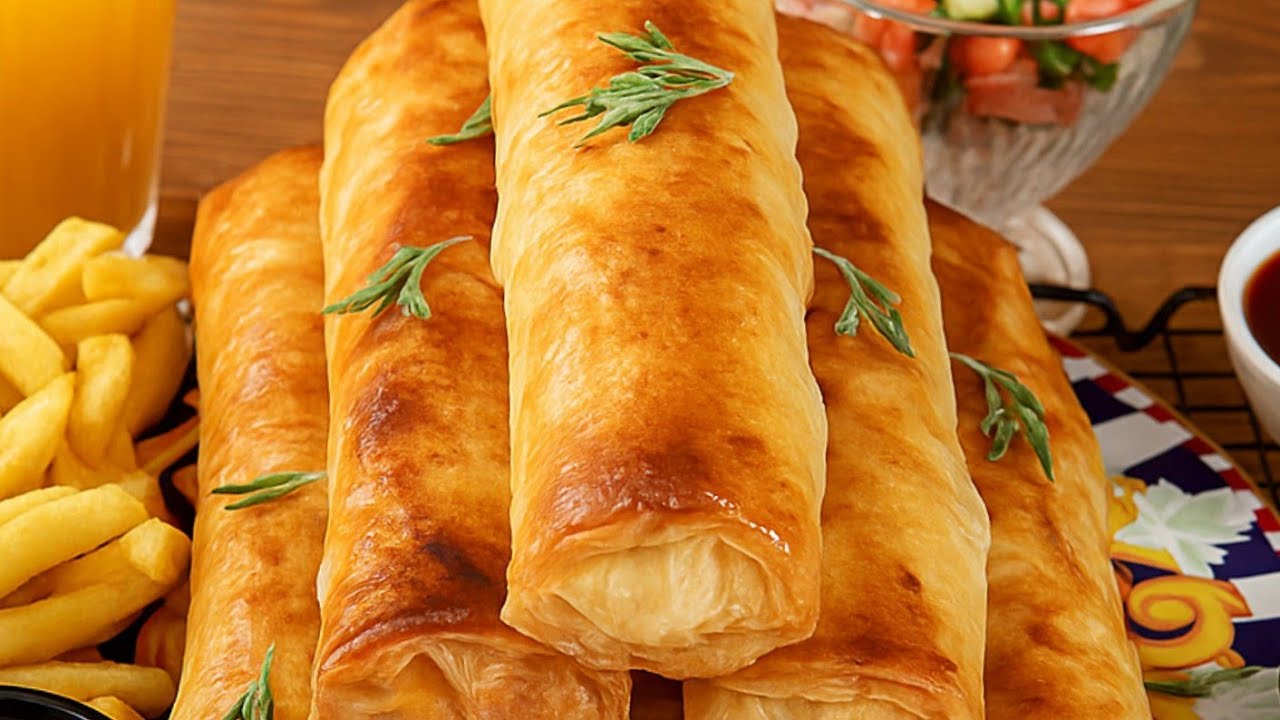 سندوتشات جلاش رول‼️احلى من الشاورما و أخف من الكريب بدون عجن ولا فرد وطعم خيال 💯👌💯