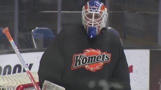 22-year old Swedish sensation Samuel Jonsson turning into star for Komets