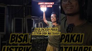 lampu emergency tenaga Surya  #lampuemergency #lampu #lamputenagasurya #lamputenagamatahari