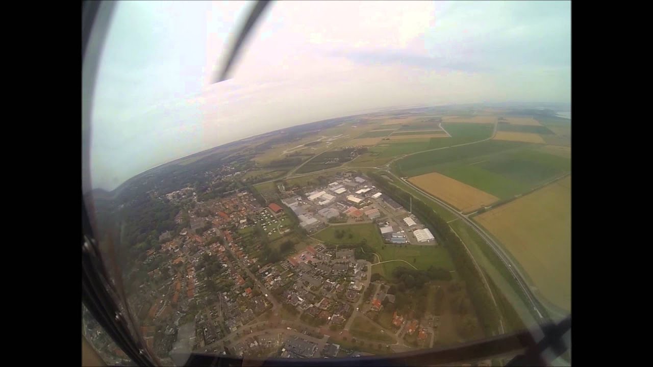 Helikoptervlucht  Rondje Schouwen Duivenland Deel 1/2