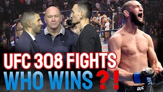 UFC 308 Predictions and Picks