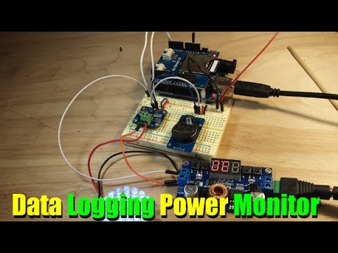 Arduino Power Monitor with Data Logging