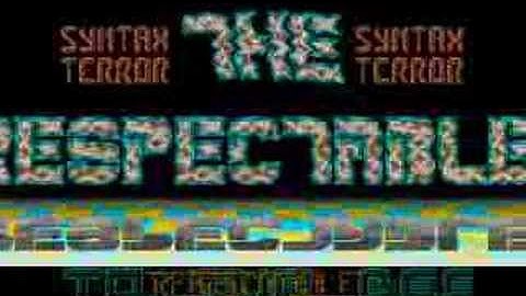 The Respectables Guest Screen - Syntax Terror Demo Atari ST