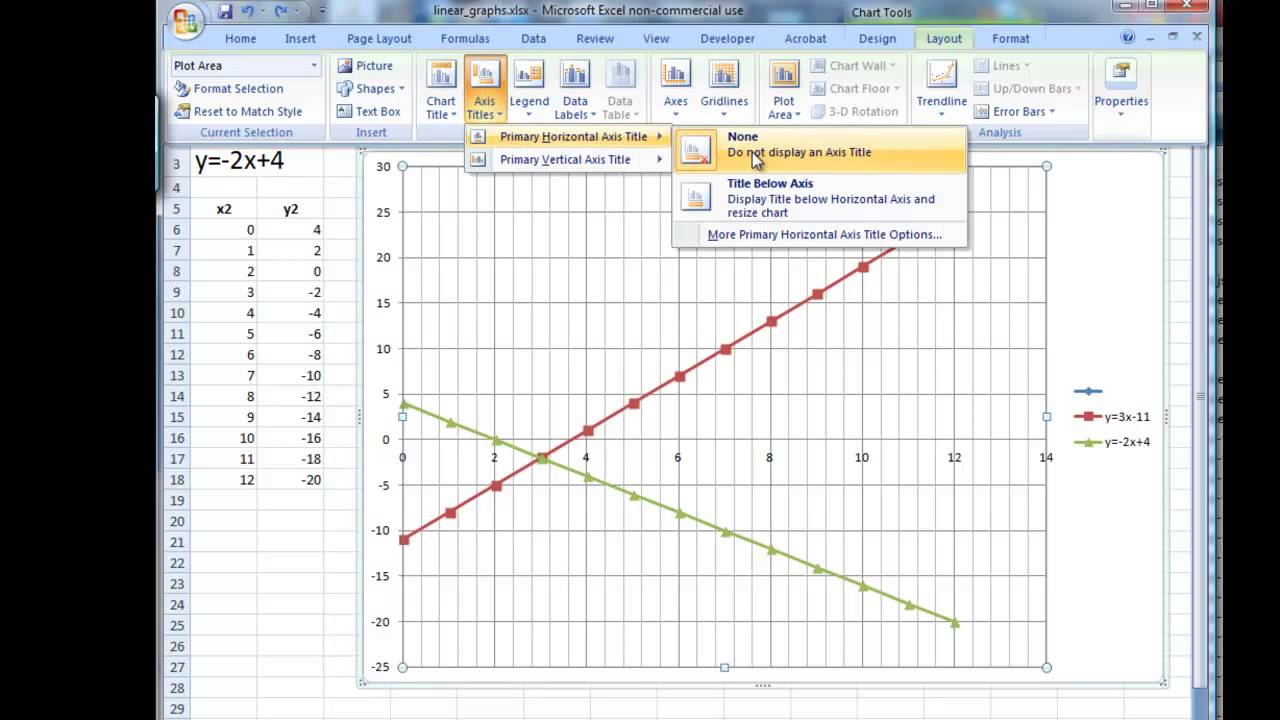 1 of 1: Linear simultaneous equations & Excel & Matices - YouTube