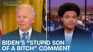 Joe Biden Curses Fox News Reporter, China’s COVID Crackdown & The SATs Go Digital | The Daily Show