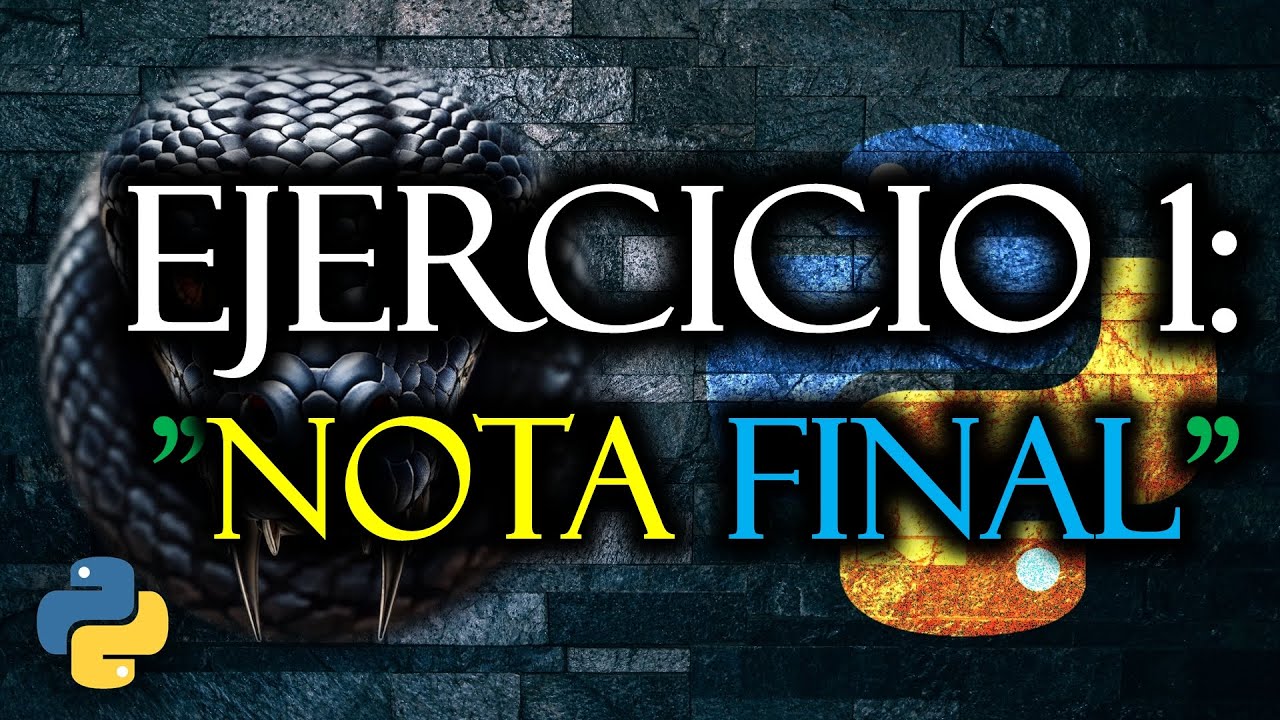 🎯 Primer ejercicio en Python: Calcula la nota final con promedios ...