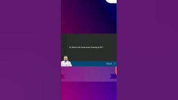 what is the constructor chaining in C#? Last Minute Legends
