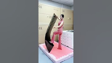 China’s Amazing Flexible LED TV – The Future of Display Technology! 🔥