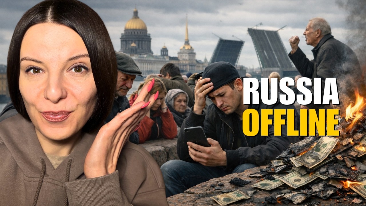 MILLIONS OFFLINE IN RUSSIA: SAINT PETERSBURG MOSCOW PANIC Vlog 1356: War in Ukraine