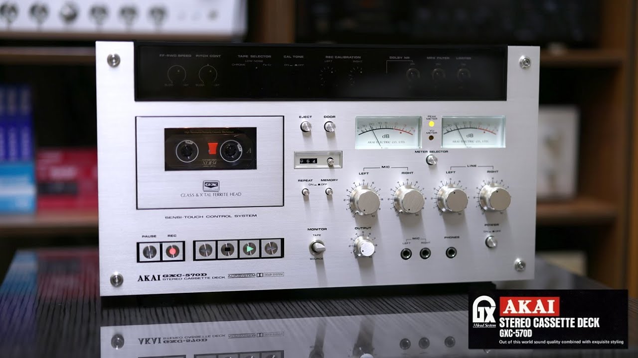 AKAI GXC 570D #1 - YouTube