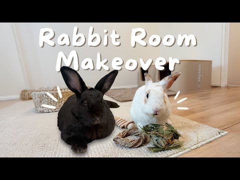 Bunny Room Makeover! 🐰 + Giveaway