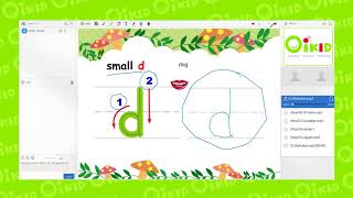 OiKID 認識小寫字母 a、b、c、d、e、f、g