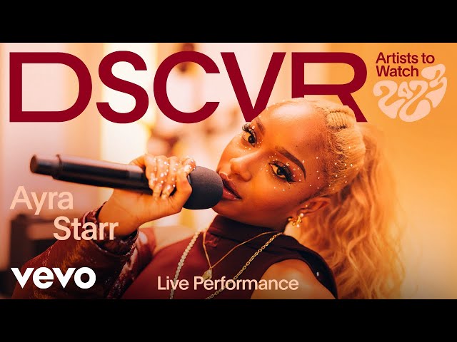 Ayra Starr - Bloody Samaritan (Live) | Vevo Dscvr Artists To Watch 2023