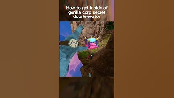 How to GLITCH inside the new gorilla tag elevator/door #gorillatag #gorillatagglitch #foryou #vr