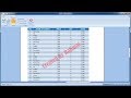 Microsoft excel training | How to Add and Insert Watermarks with Transparent Text in Excel