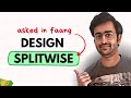 Splitwise Low Level Design (LLD) Java | Simplify Debts Algorithm, Strategy Pattern & Code