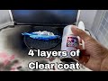How would it look like if you put 4 layers of Tamiya clear coat to rc era C-138 bell 206 helicopter