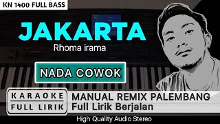 JAKARTA_Rhoma irama || KARAOKE REMIX PALEMBANG FULL LIRIK