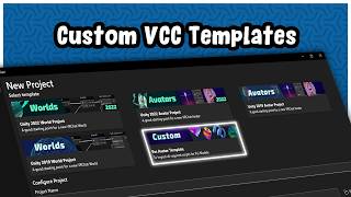 VRChat How To // Create Custom VCC Templates (NO MORE MANUALLY ADDING SCRIPTS)