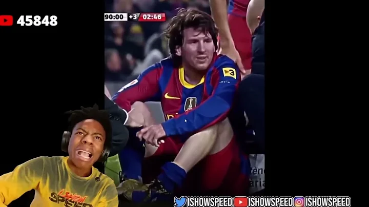 IShowSpeed Reacts To Messi vs Ronaldo 5-0
