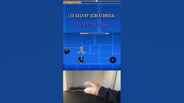 Leg Dash by XcreatorGoal — why does this look too real?? 💀🏃‍♂️ #gd #geometrydash