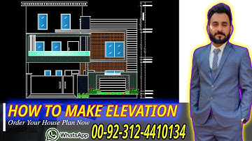 [ COMPLETE ] ELEVATION in AutoCAD in Hindi | AutoCAD Tutorial for Beginners