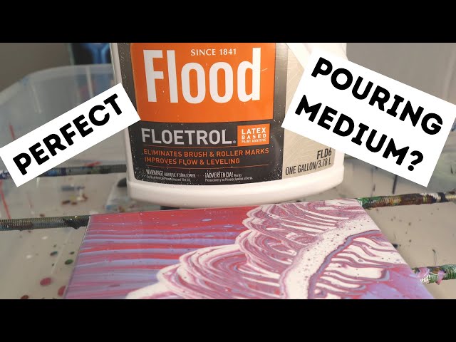  Floetrol Paint Additive Pouring Medium For Acrylic Paint -  Flood Flotrol Additive & Paint Extender