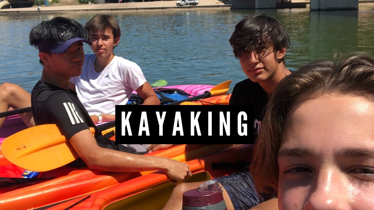 Kayaking at Tempe Town Lake with Floboys YouTube