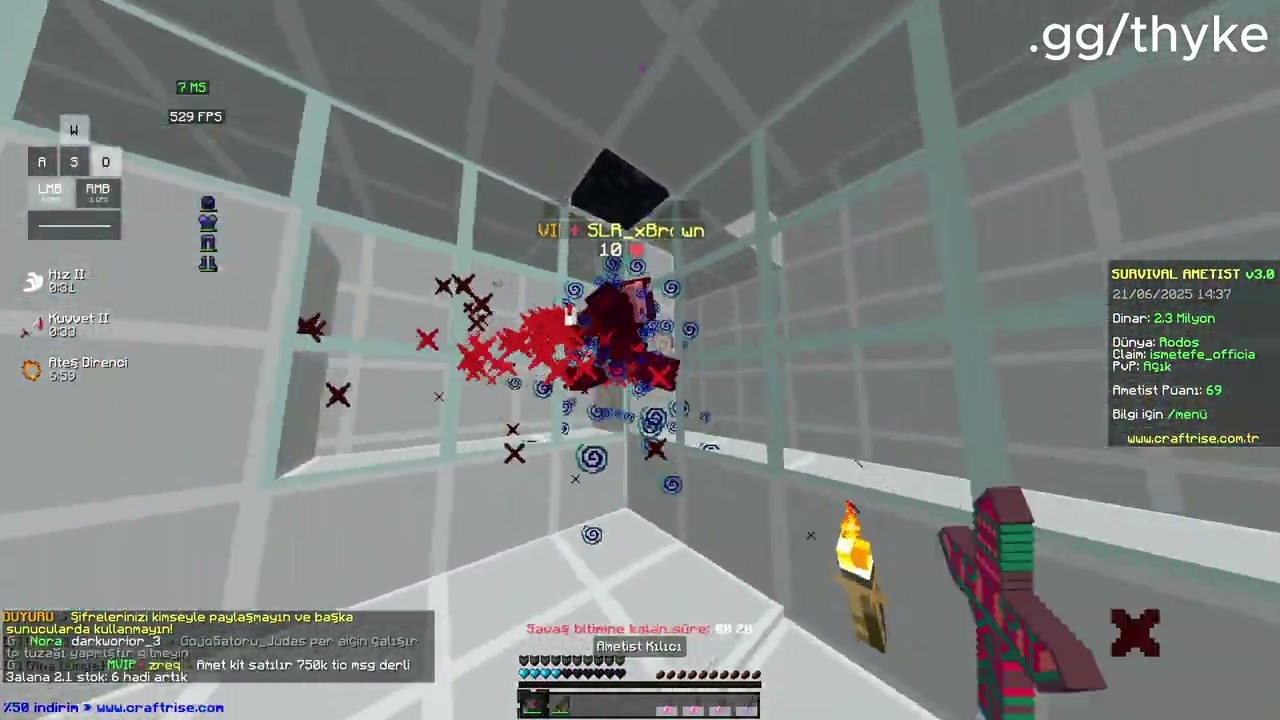 Ametist PvP Kelle Koparma