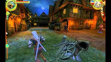 Zaklínač 1 - gameplay part 70 - hard difficulty - CZ