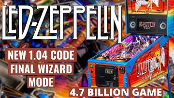 Led Zeppelin Pinball Limited Edition by Stern Pinball  - Final Wizard Mode