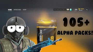 105+ Alpha Pack Opening! (with friends) - Rainbow Six Siege