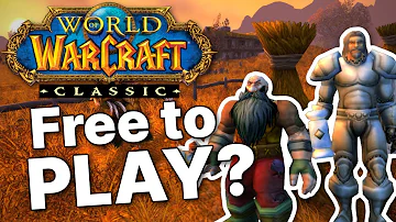 Je Wow free-to-play?