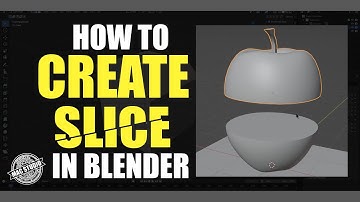 HOW TO CREATE SLICE IN 3D BLENDER | BOOLEAN MODIFIER | QUICK TUTORIAL
