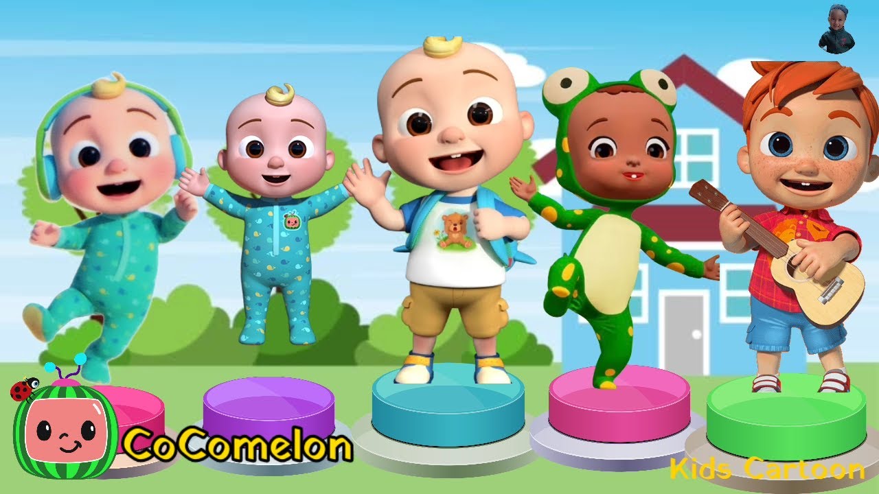 Five Little Monkeys Jumping On The Bed Nursery Rhymes