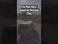 I’m Not Very Good At Driving This #baddriver #poordriving #gaming #shorts