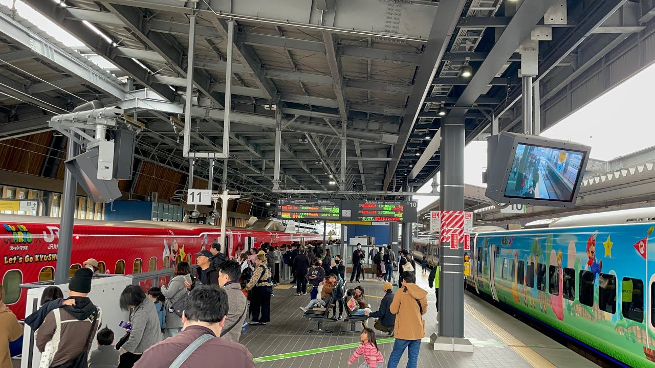 JR九州の本気 特急＋新幹線のスーパーマリオ号に乗ってきた