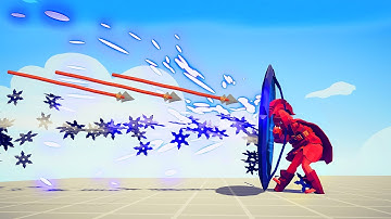 HALFLING NEW REFLECT SHIELD vs RAPID RANGED UNITS | TABS - Totally Accurate Battle Simulator