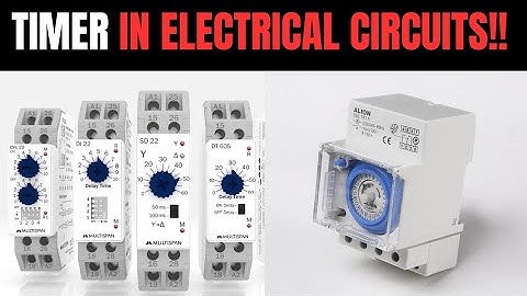 Function of a Timer in Electrical Circuits!!