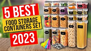 Best Food Storage Containers Set In 2023 - Top 5 Food Storage Containers Set