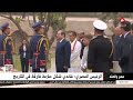 شكل علامة فارقة في التاريخ الرئيس المصري خلال زيارته لضريح المهاتما غاندي