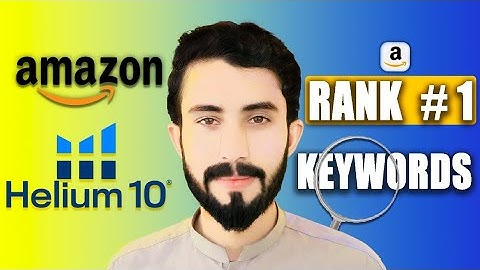 Amazon Product Listing Keywords Research | Helium 10 Tutorial in Pashto | Rank #1 on Amazon SEO 2025