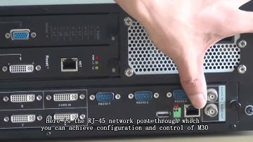 linovision M30 connection