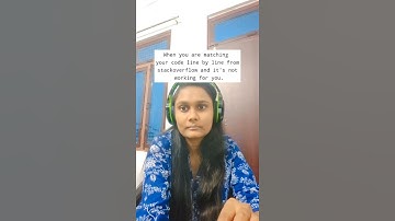 You copy code from stackoverflow but it is not working.