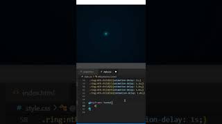 Infinity Mirror Tunnel Effect Using HTML & CSS Only 🔥 | Futuristic Animation.