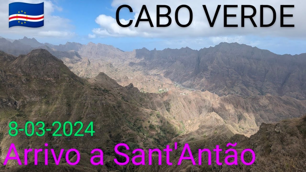 CABO VERDE EP 2. Arrivo a SANT'ANTÃO.