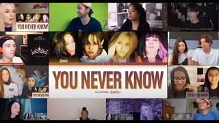 BLACKPINK You Never Know Lyrics Color Coded Lyrics/Han/Rom/Eng Reaction Mashup